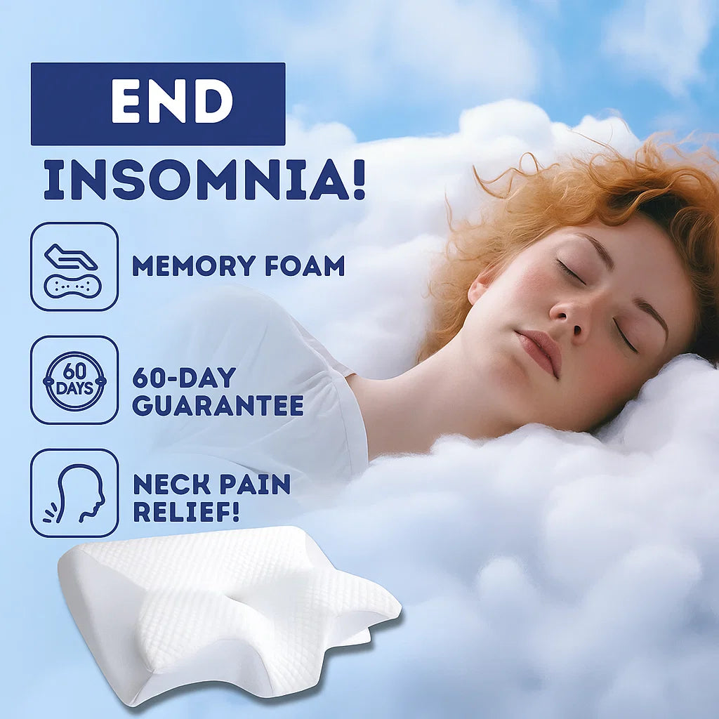 Cozy Sleep Pro – ergonomic memory foam pillow