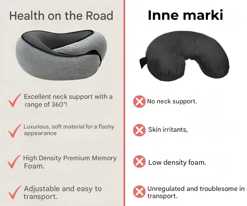 Healthy Travel - an innovative travel pillow