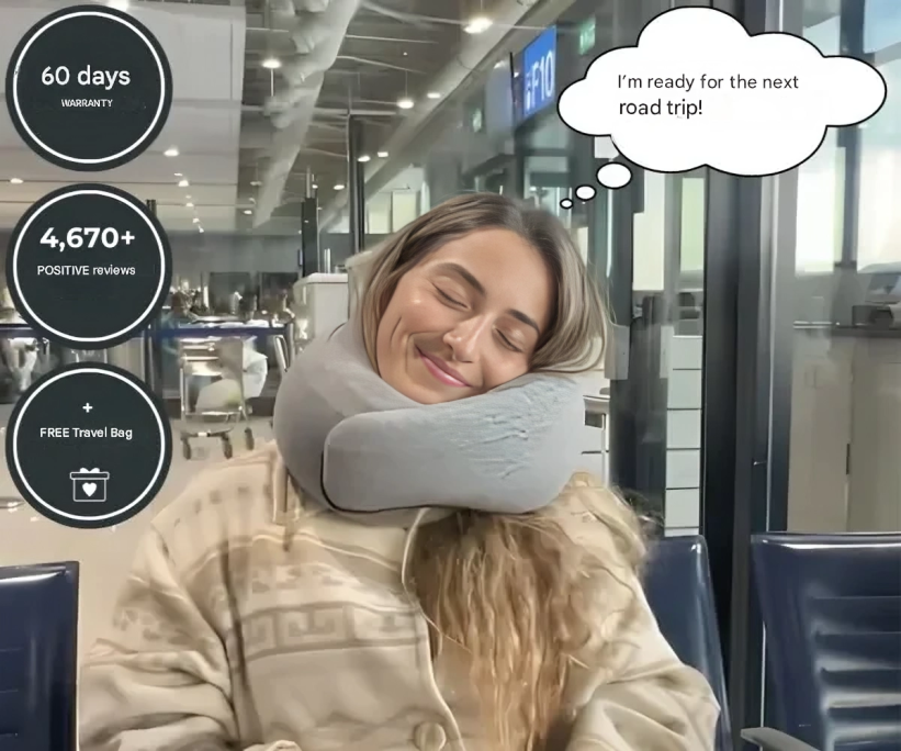 Healthy Travel - an innovative travel pillow