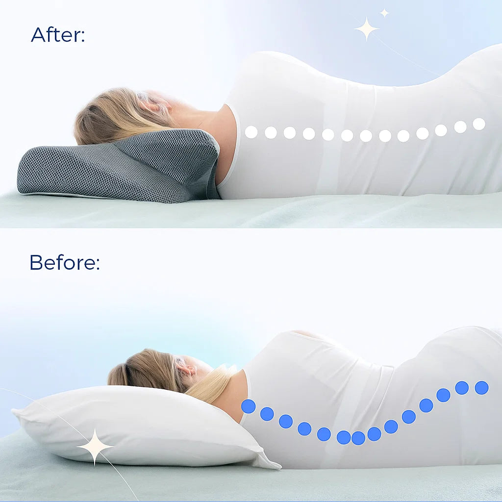 Cozy Sleep Pro – ergonomic memory foam pillow