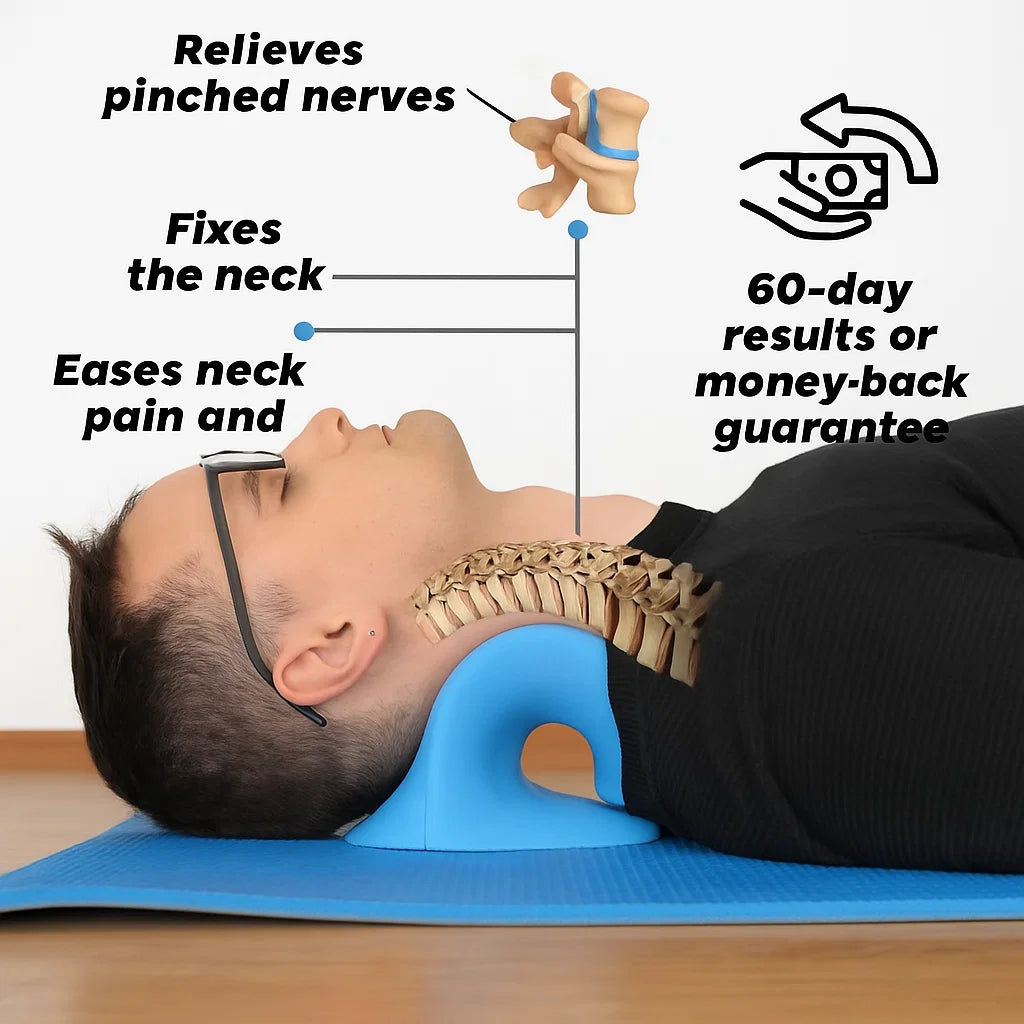 Healthy Neck Pro - Say goodbye to widow's hump and neck pain in just 10 minutes a day with guaranteed results or your money back